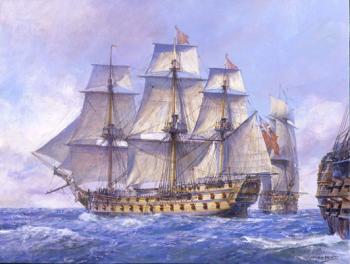 HMS Captain 74-gun ship